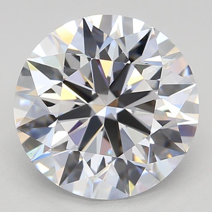 3.02ct E IF Rare Carat Ideal Cut Round Lab Grown Diamond