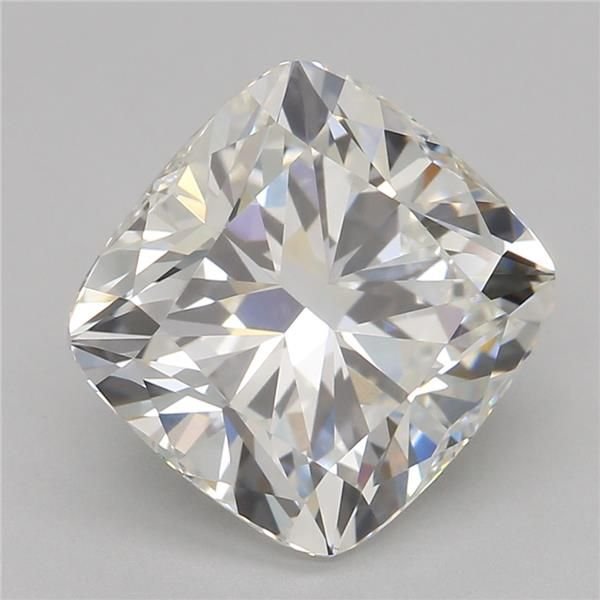 2.53ct F VVS2 Rare Carat Ideal Cut Cushion Lab Grown Diamond