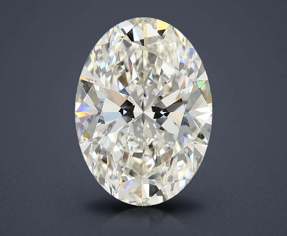 4.00 Carat Oval Lab Diamond