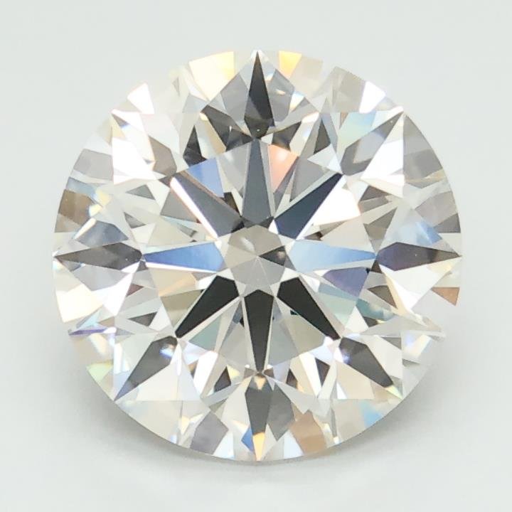 2.88ct F VVS2 Rare Carat Ideal Cut Round Lab Grown Diamond