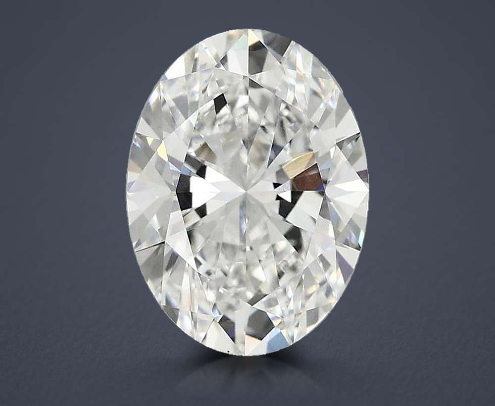 2.46 Carat Oval Lab Diamond