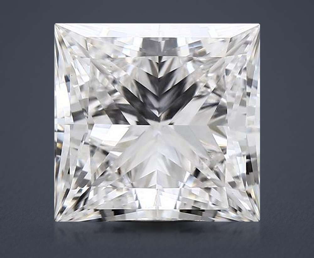 5.53 Carat Princess Lab Diamond