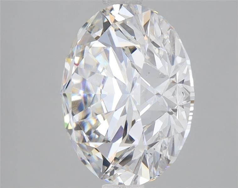 3.81ct F SI1 Rare Carat Ideal Cut Round Lab Grown Diamond