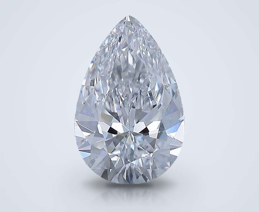 1.53 Carat Pear Natural Diamond