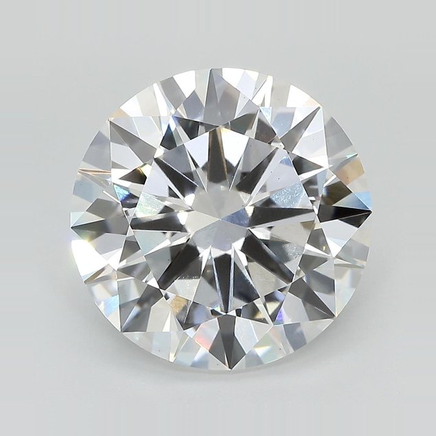 7.08ct E VS2 Excellent Cut Round Lab Grown Diamond