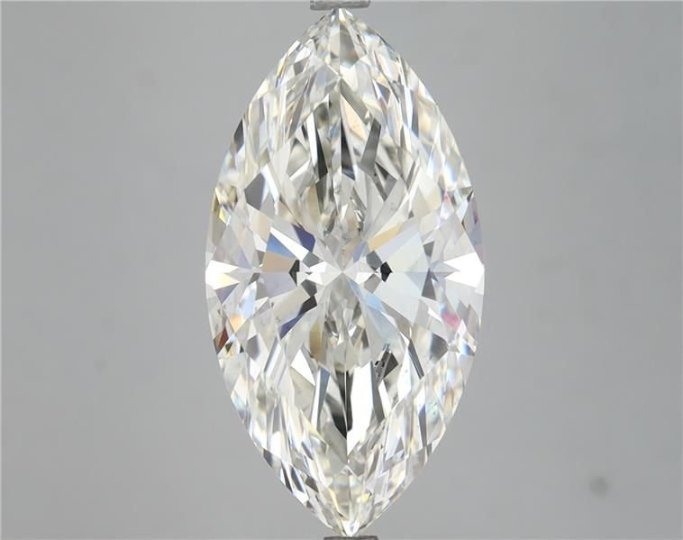 6.55ct H VS2 Rare Carat Ideal Cut Marquise Lab Grown Diamond