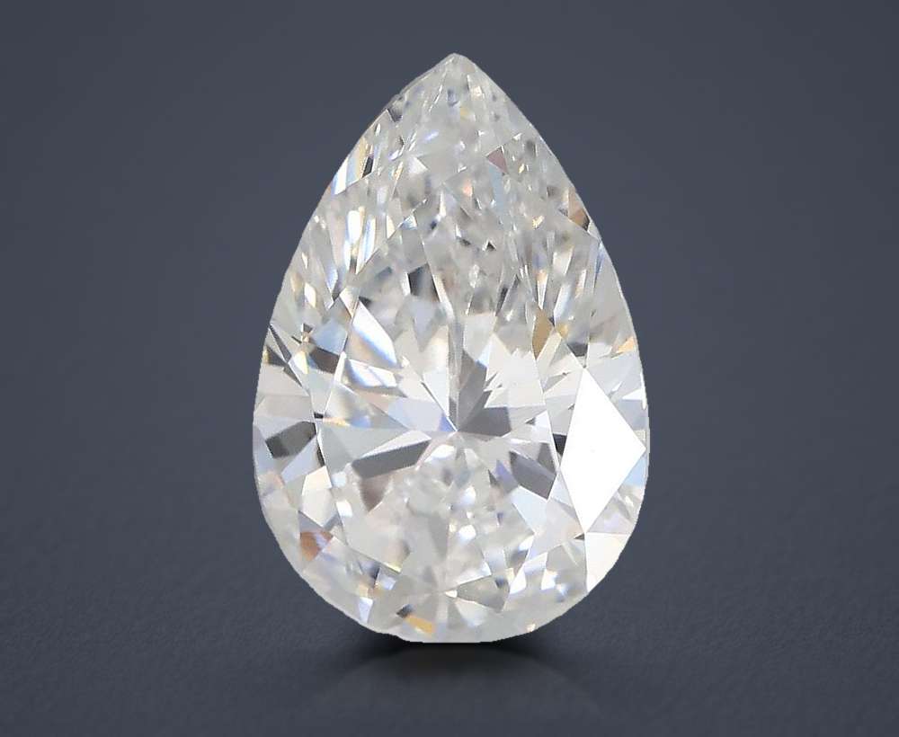 2.08 Carat Pear Lab Diamond