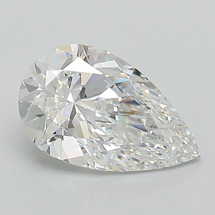 1.07ct D VVS2 Rare Carat Ideal Cut Pear Lab Grown Diamond