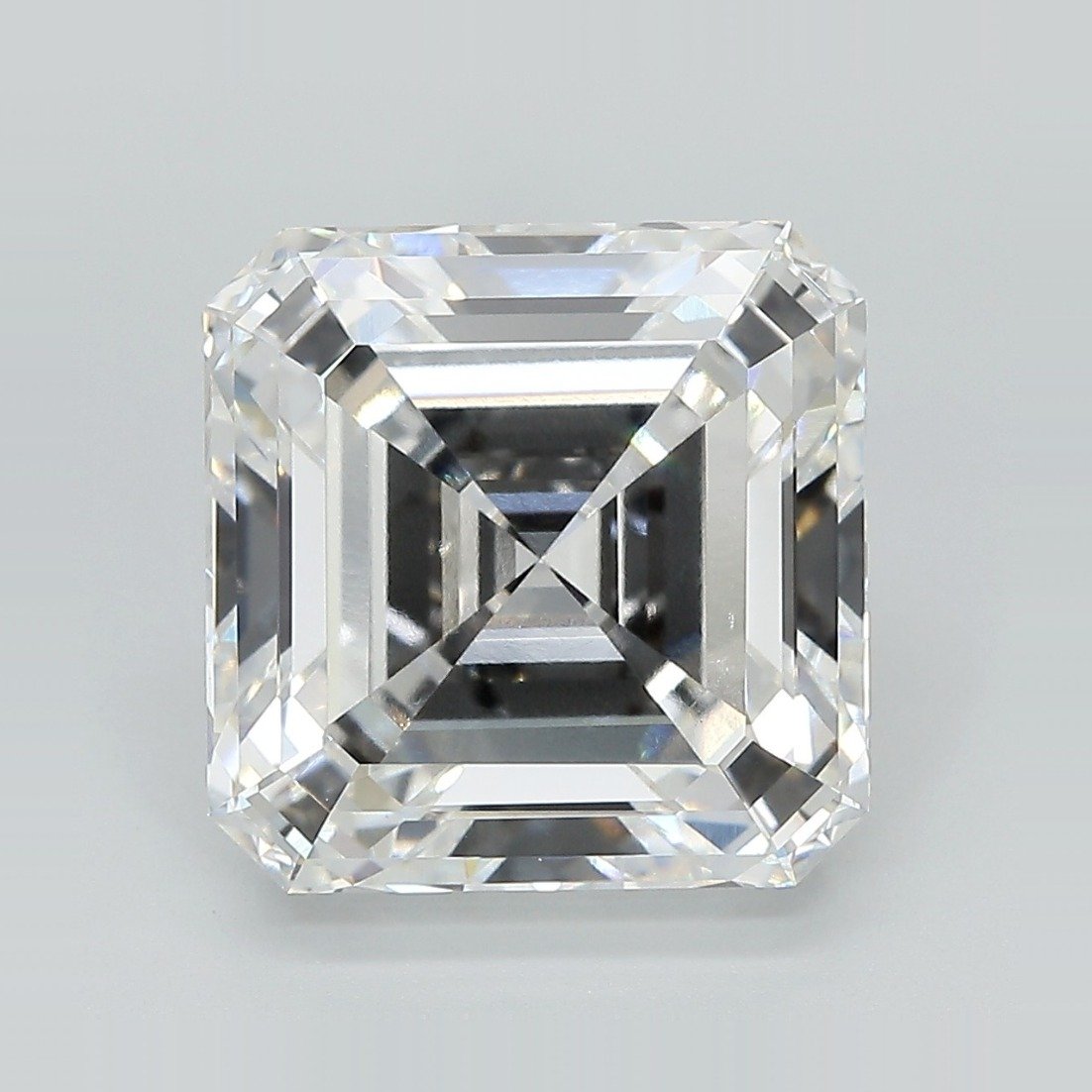 7.25ct E VVS2 Rare Carat Ideal Cut Asscher Lab Grown Diamond