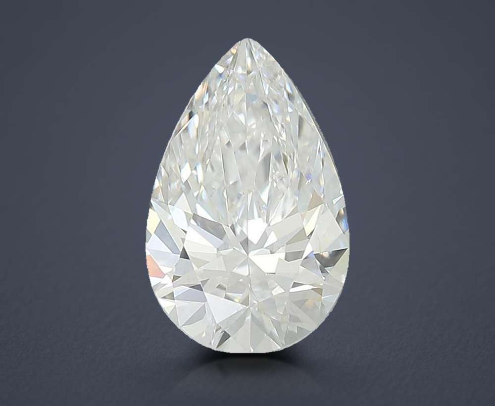 1.00 Carat Pear Lab Diamond