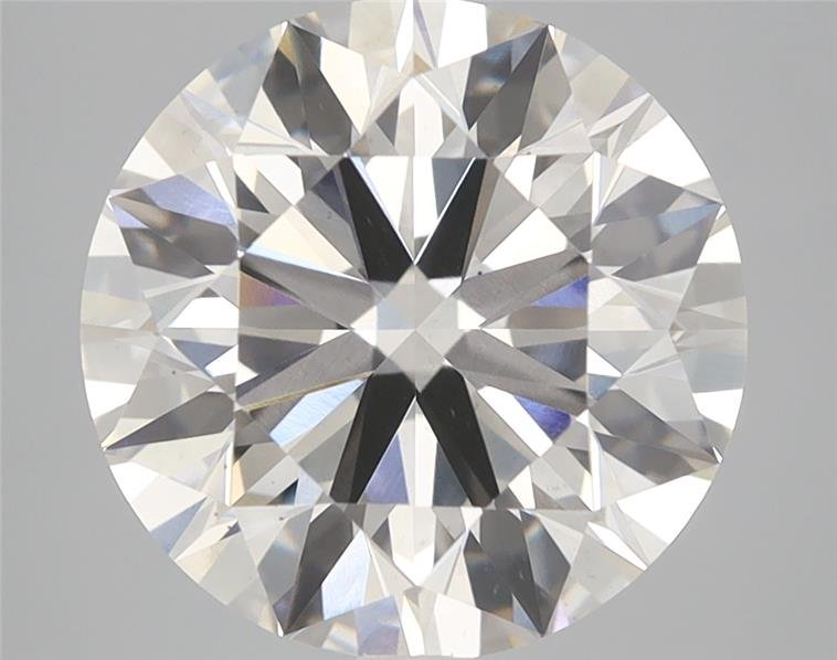 4.90ct J VS1 Rare Carat Ideal Cut Round Lab Grown Diamond