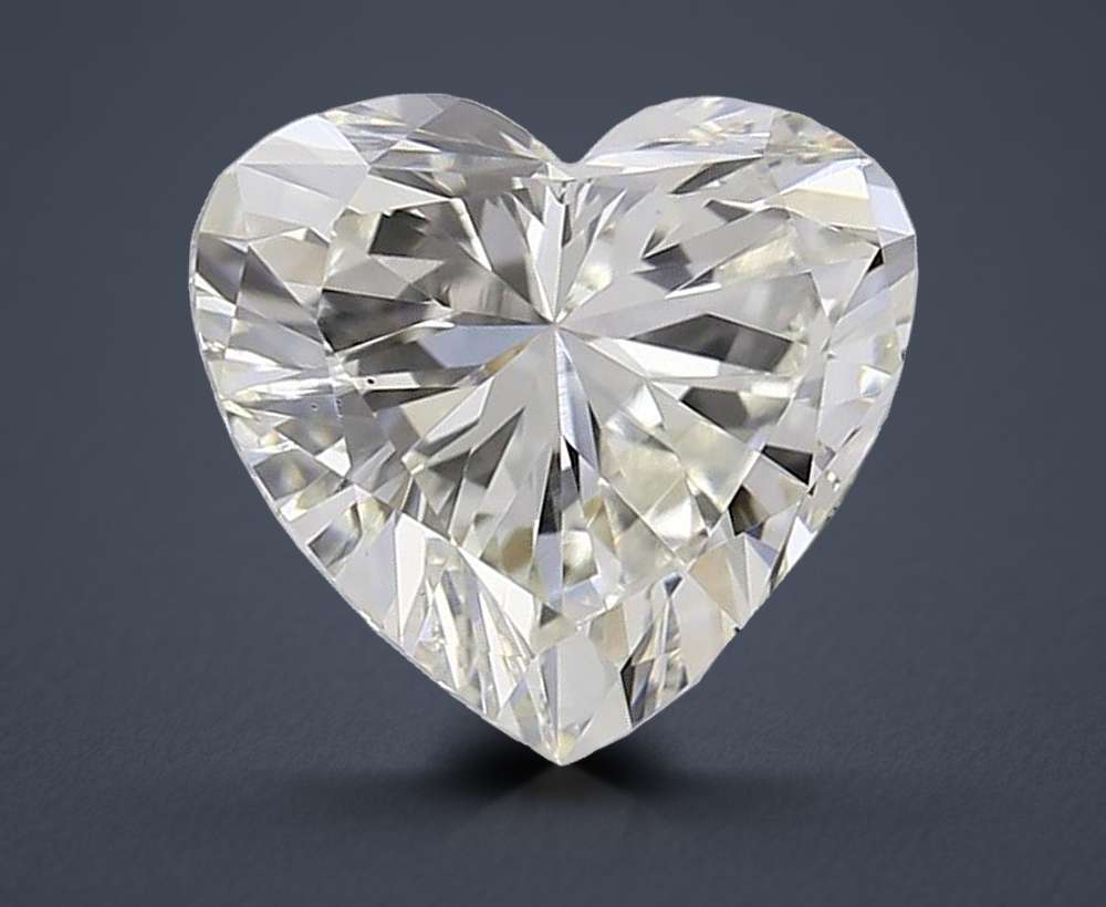 1.00 Carat Heart Lab Diamond