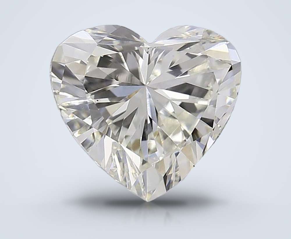 1.00 Carat Heart Lab Diamond