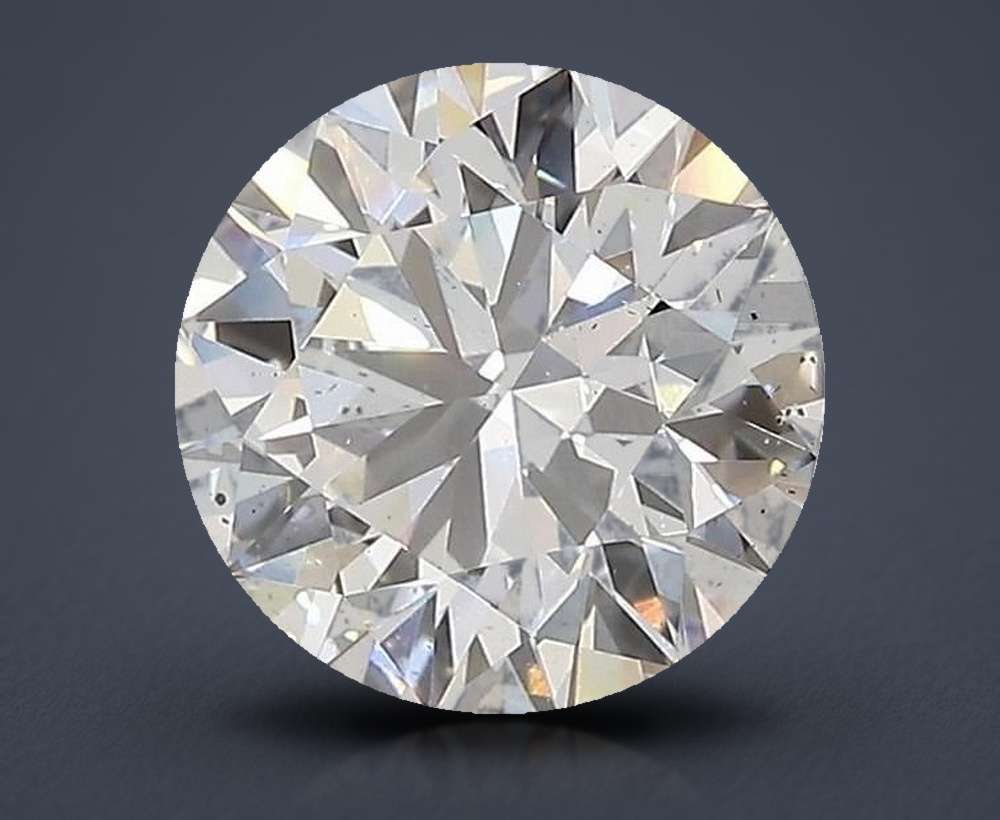 2.08 Carat Round Lab Diamond