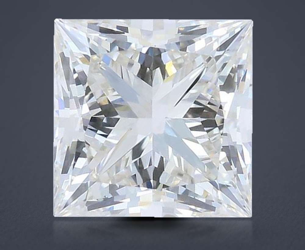 1.72 Carat Princess Lab Diamond