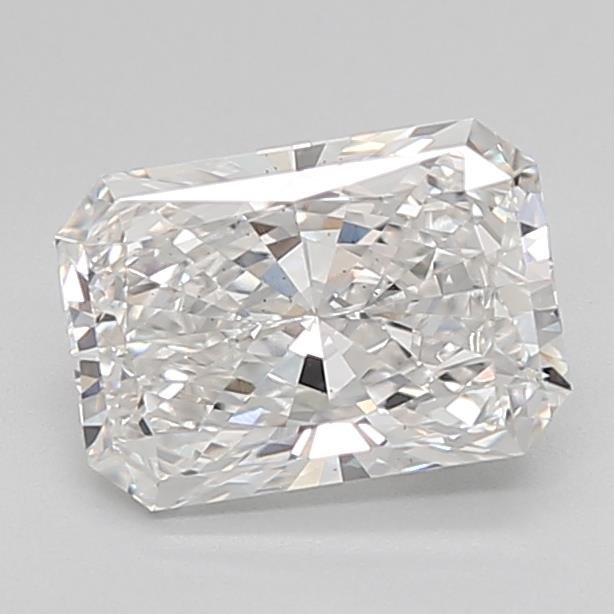 0.91ct F SI1 Rare Carat Ideal Cut Radiant Lab Grown Diamond