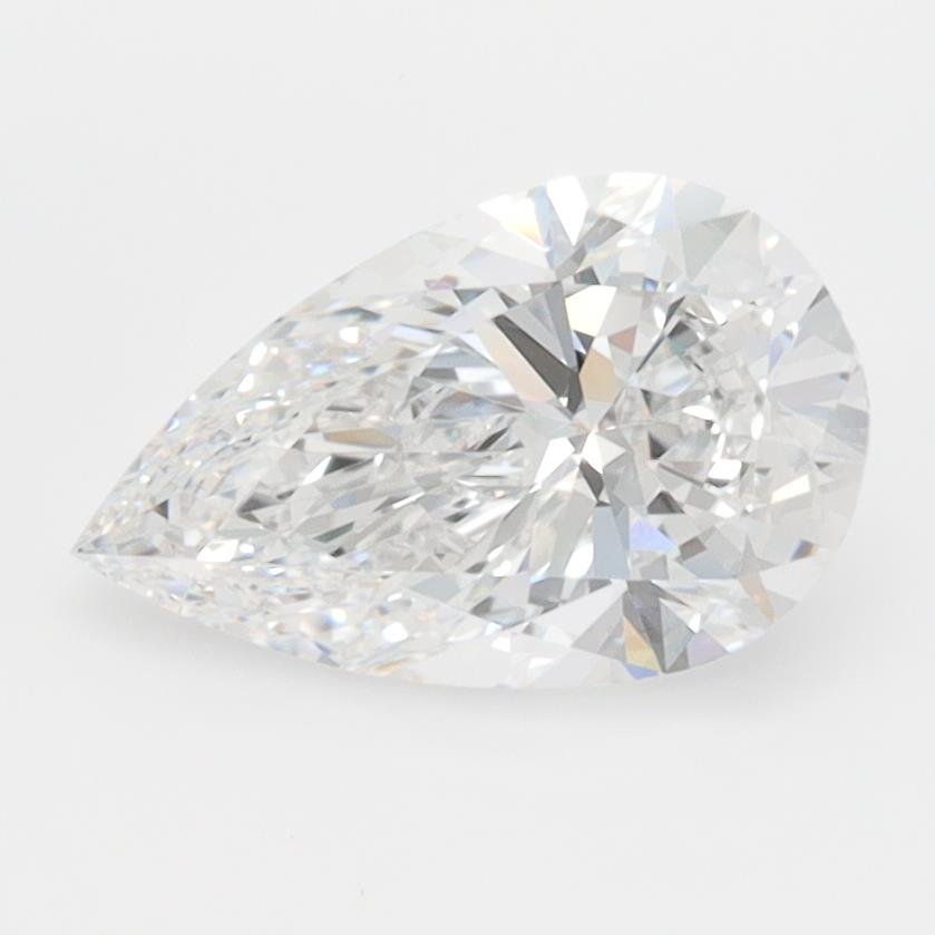 1.39ct E VVS2 Rare Carat Ideal Cut Pear Lab Grown Diamond