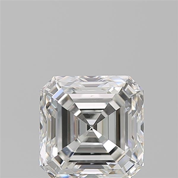 1.51ct G SI1 Rare Carat Ideal Cut Asscher Diamond