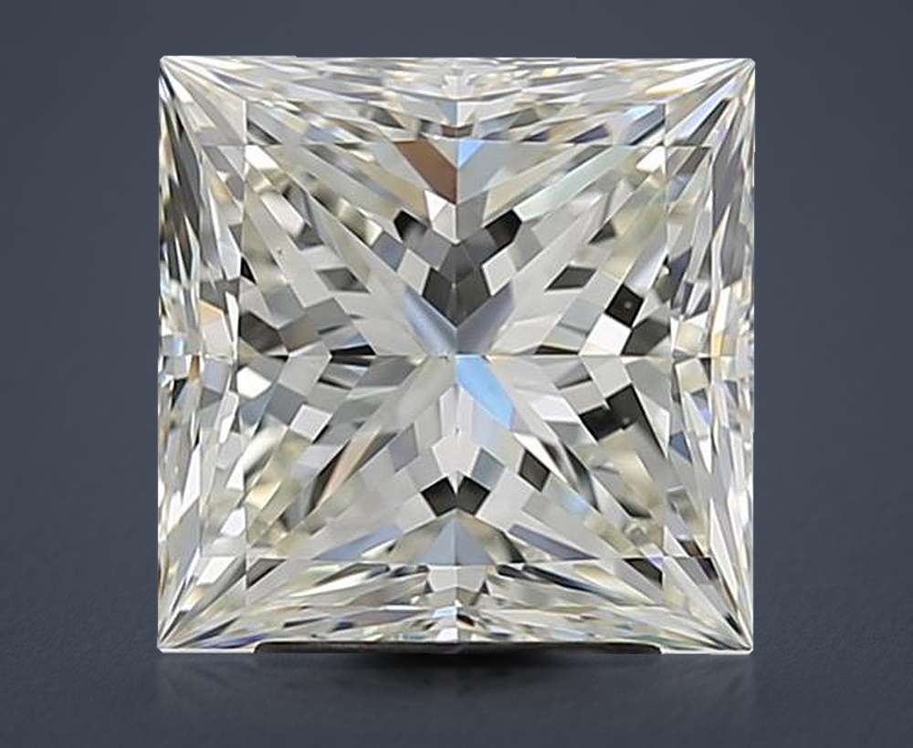 4.02 Carat Princess Natural Diamond