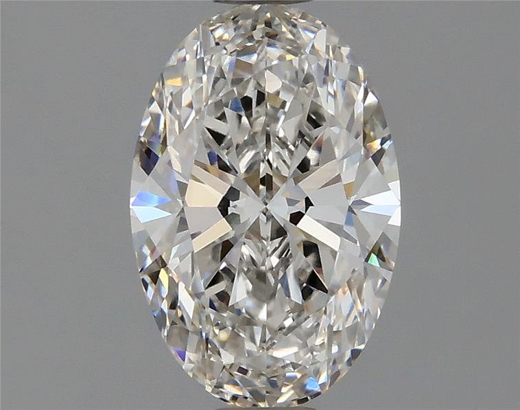 1.09ct G VS1 Rare Carat Ideal Cut Oval Lab Grown Diamond