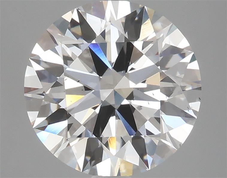 2.80ct E SI1 Rare Carat Ideal Cut Round Lab Grown Diamond