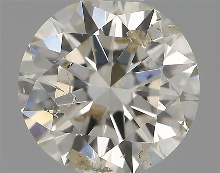 0.51ct I SI2 Rare Carat Ideal Cut Round Diamond