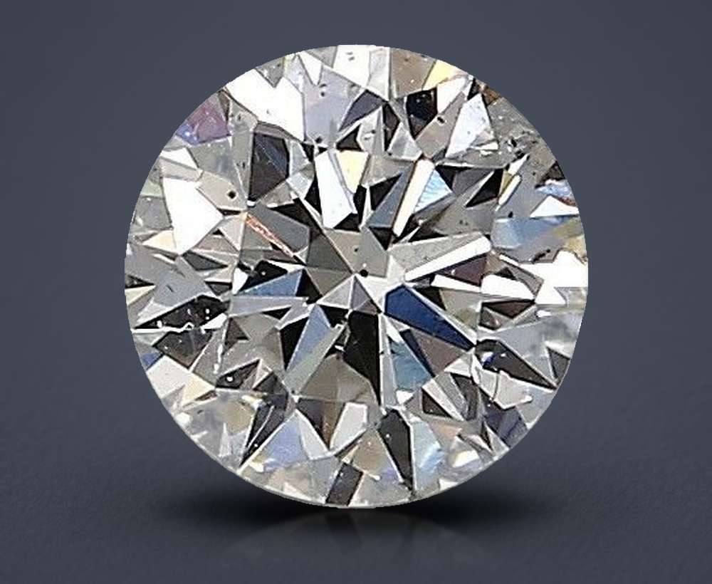 0.80 Carat Round Natural Diamond