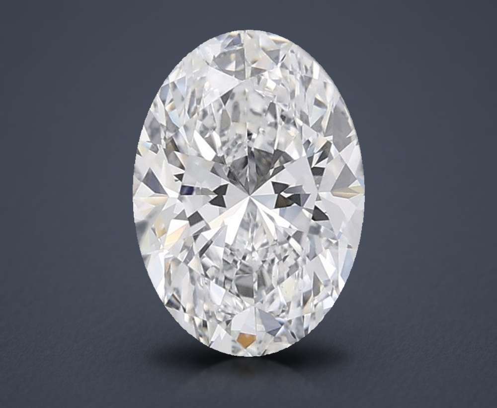1.53 Carat Oval Lab Diamond