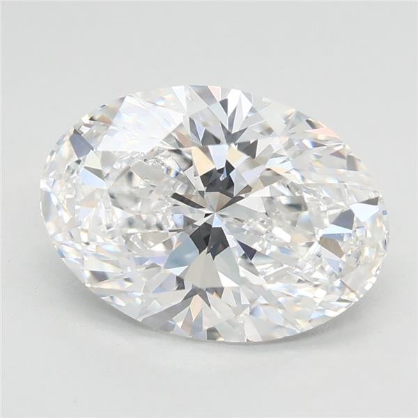 2.03ct D VS1 Rare Carat Ideal Cut Oval Lab Grown Diamond