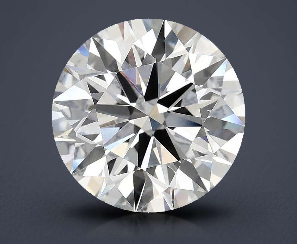 3.98 Carat Round Lab Diamond