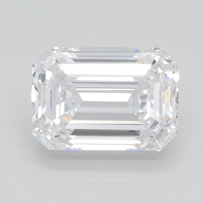 1.00ct D VS1 Rare Carat Ideal Cut Emerald Lab Grown Diamond