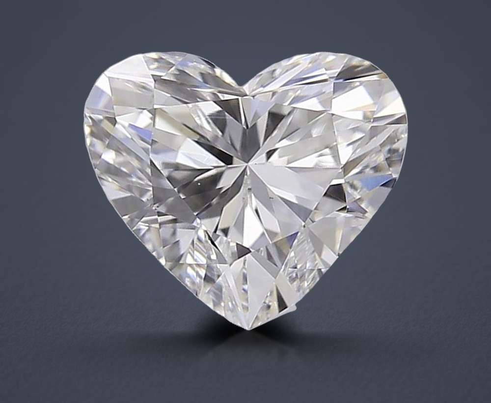 0.81 Carat Heart Lab Diamond