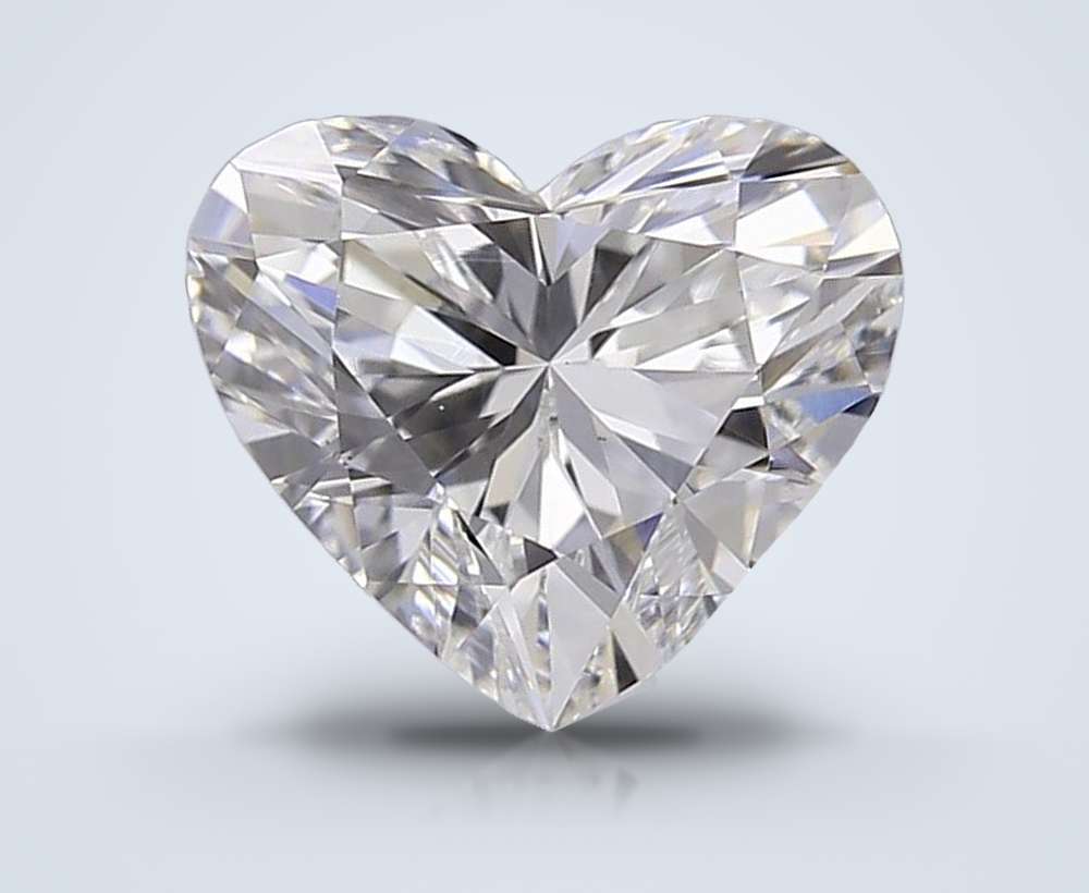 0.81 Carat Heart Lab Diamond