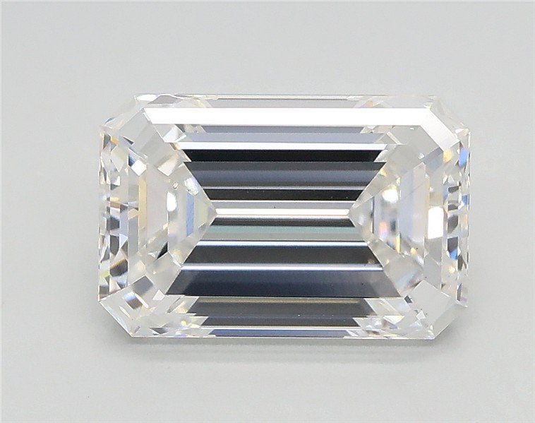 2.53ct E VS1 Excellent Cut Emerald Lab Grown Diamond