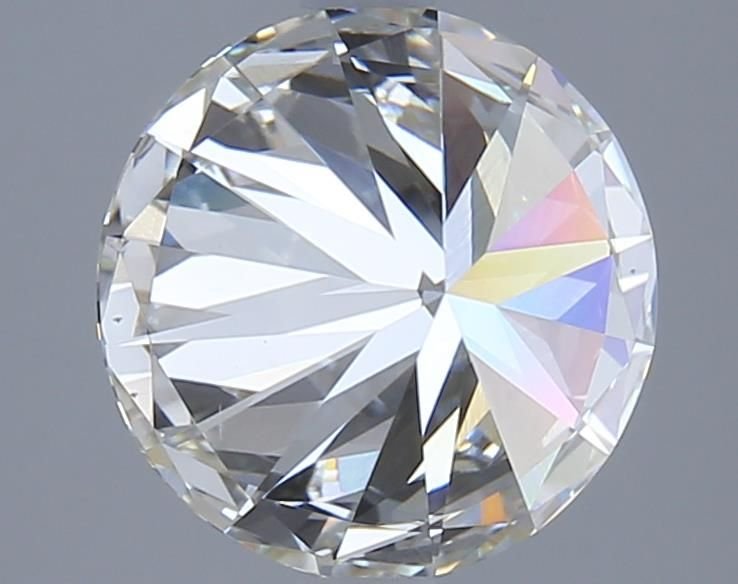 3.13ct G SI1 Rare Carat Ideal Cut Round Lab Grown Diamond