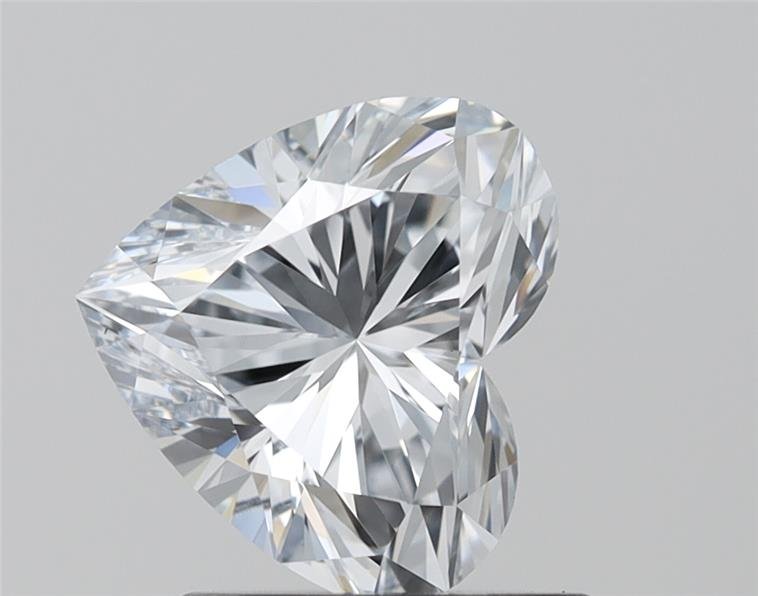 1.23ct F VS1 Rare Carat Ideal Cut Heart Lab Grown Diamond