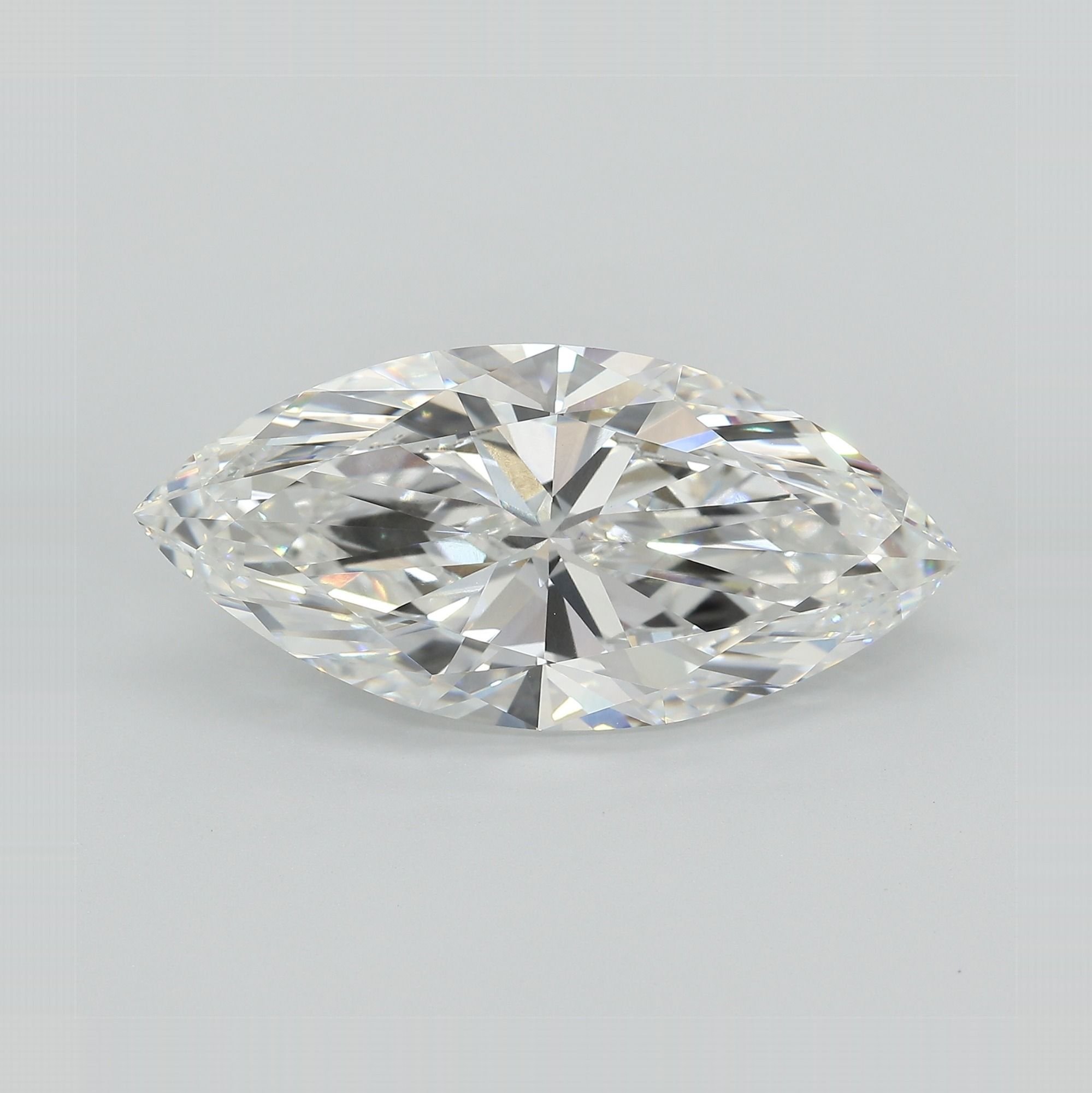 12.74ct F VVS2 Rare Carat Ideal Cut Marquise Lab Grown Diamond