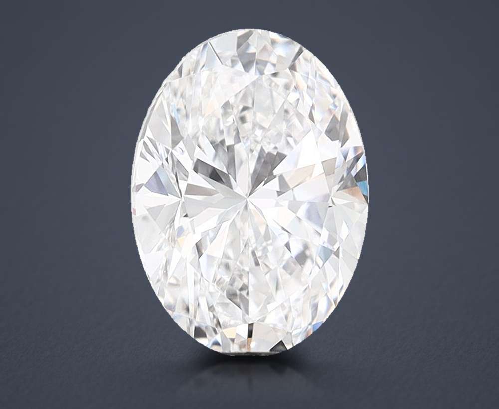 2.70 Carat Oval Lab Diamond