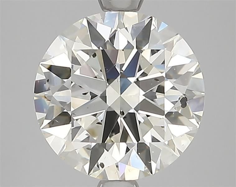 2.15ct K SI2 Rare Carat Ideal Cut Round Diamond