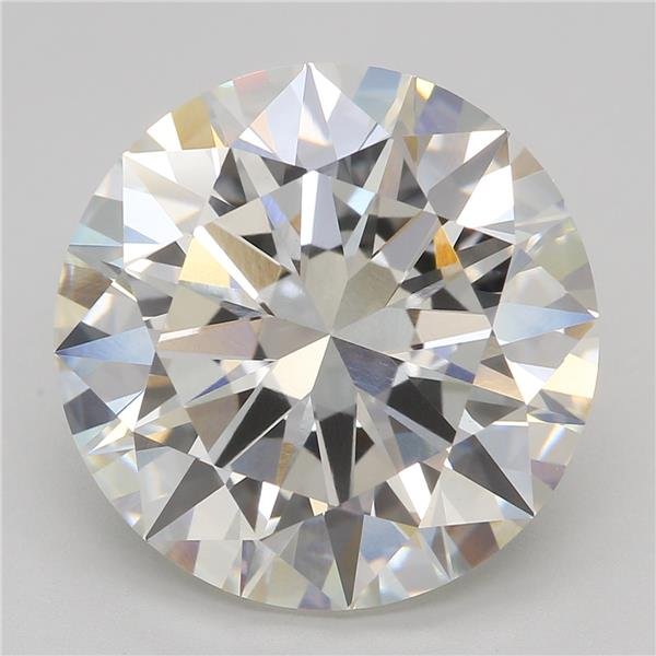 6.21ct G VVS2 Excellent Cut Round Lab Grown Diamond