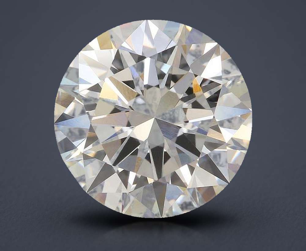 6.21 Carat Round Lab Diamond