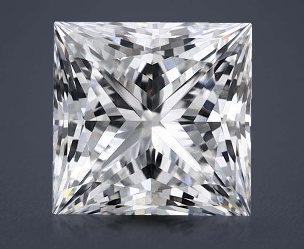 1.28 Carat Princess Lab Diamond