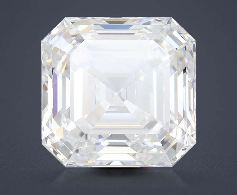 5.46 Carat Asscher Lab Diamond