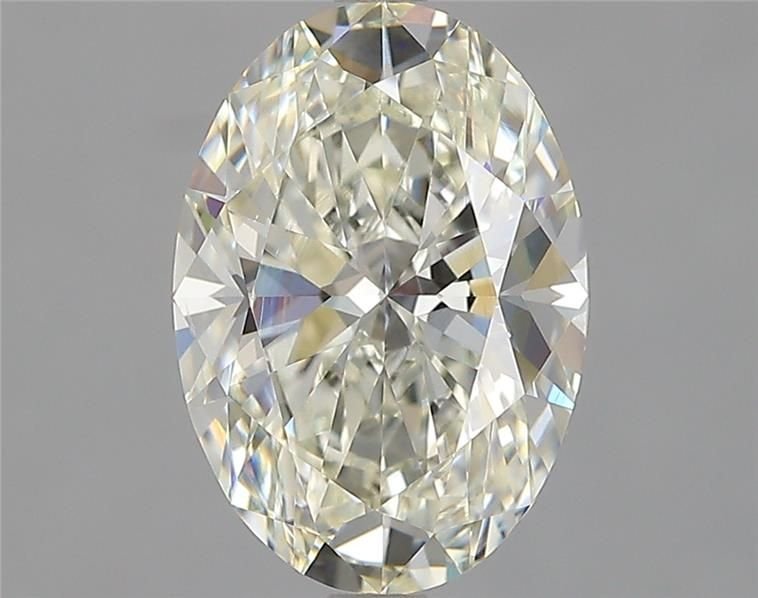 2.03ct K VS2 Rare Carat Ideal Cut Oval Diamond