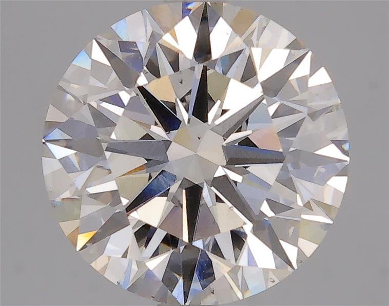 4.11ct H VS2 Rare Carat Ideal Cut Round Lab Grown Diamond