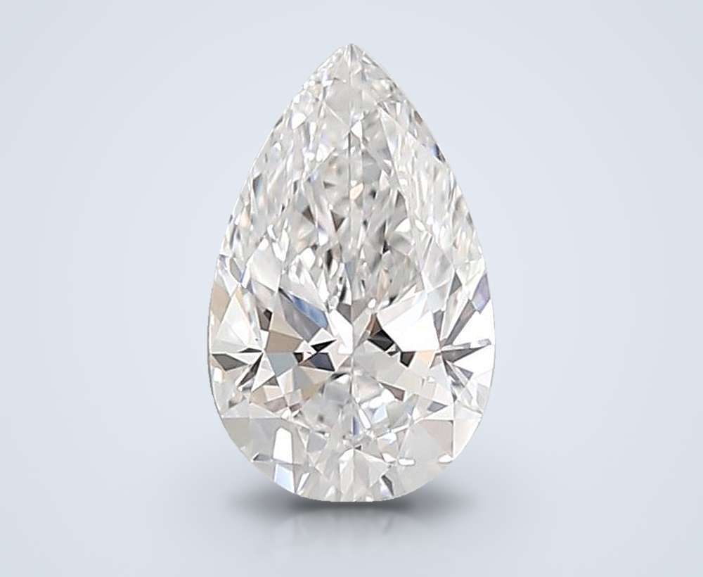 1.00 Carat Pear Lab Diamond