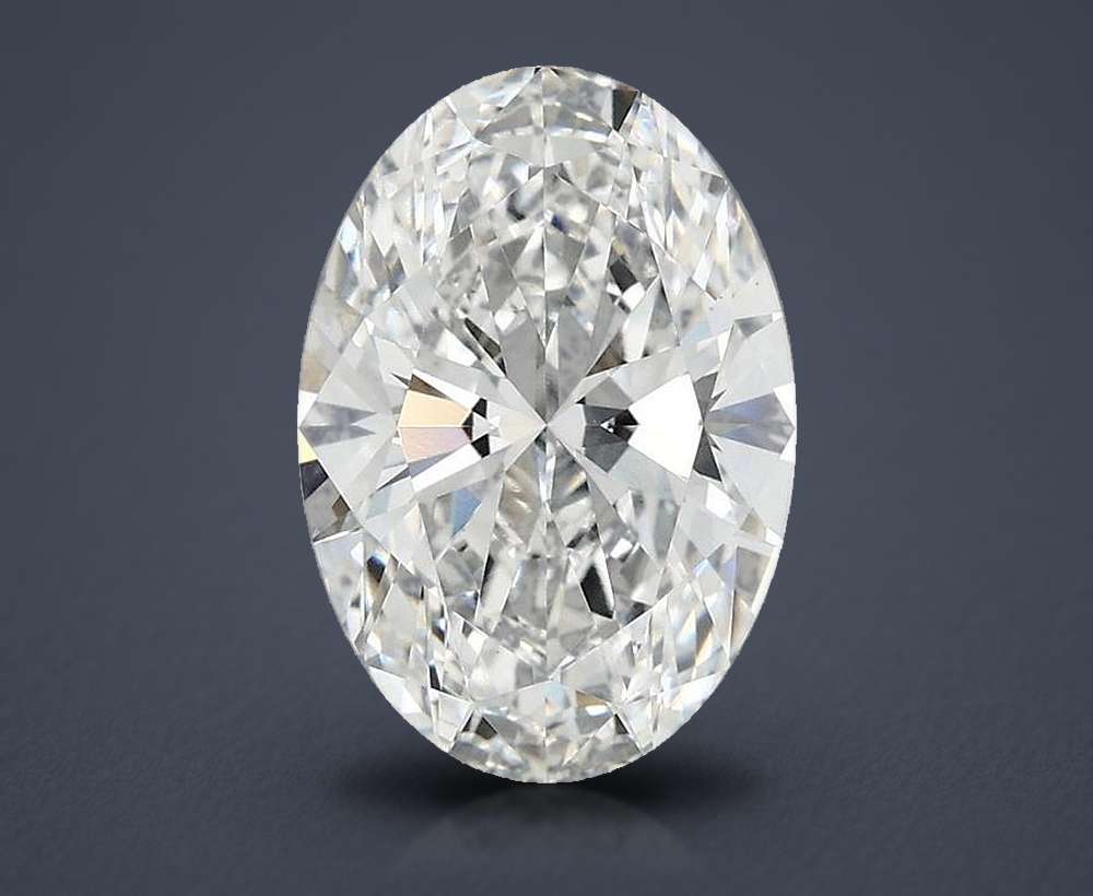 2.82 Carat Oval Lab Diamond