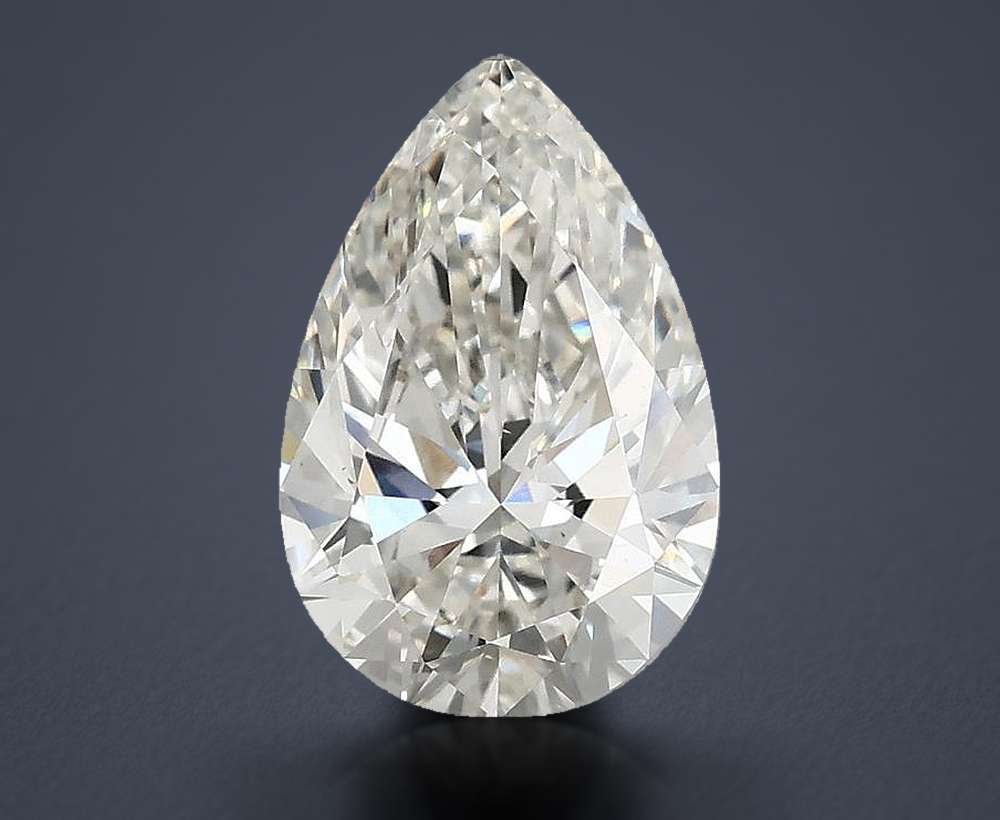 2.52 Carat Pear Lab Diamond