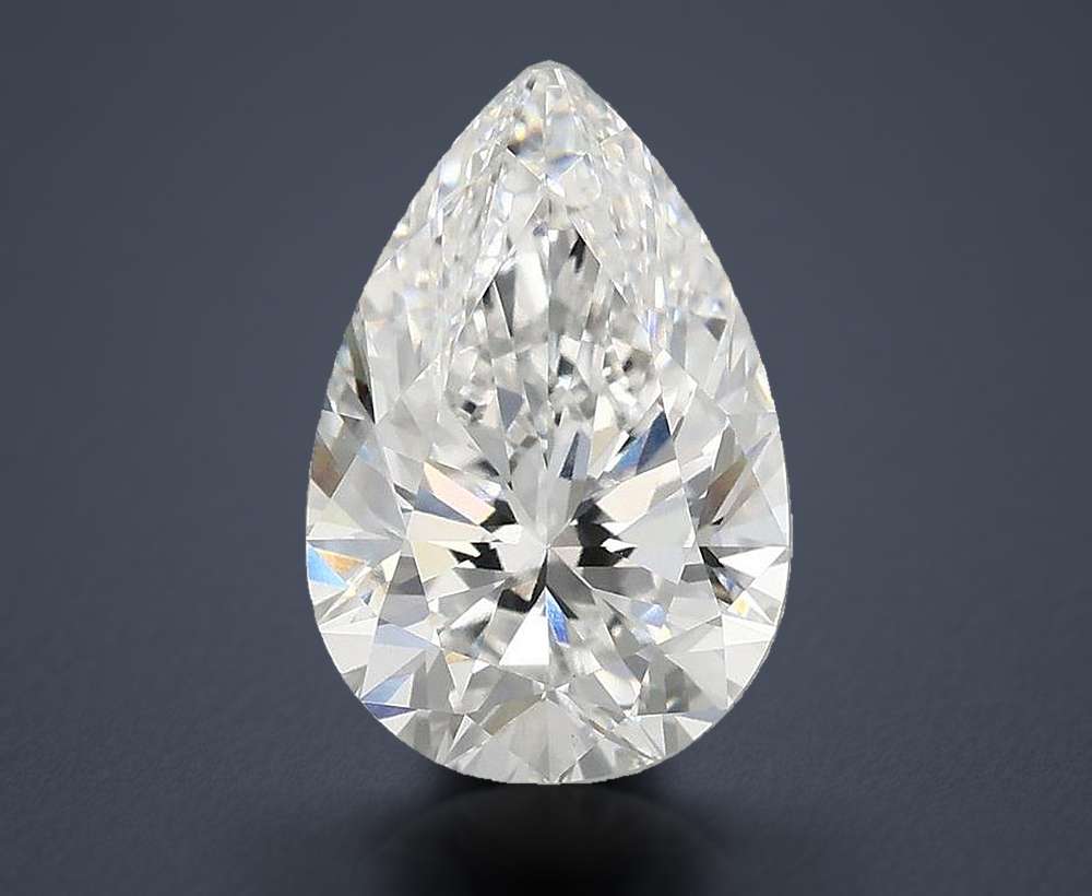 2.97 Carat Pear Lab Diamond