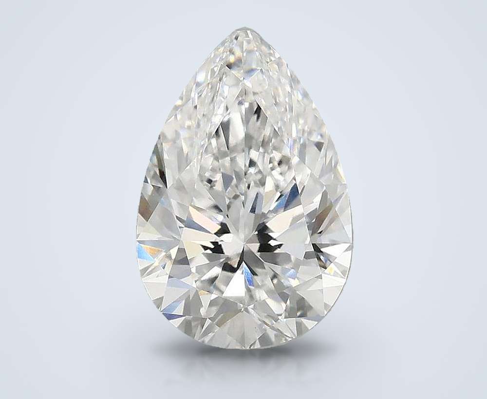 2.97 Carat Pear Lab Diamond